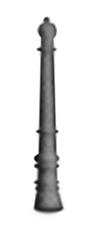 Detail Associates 8434 N Scale Street Details -- Single-Lamp "Union Square" Street Lamp (Non-Working Metal Castings)