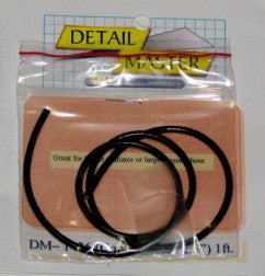 Detail Master 1426 1/24-1/25 1ft. Coolant Hose Black (2-1/2" Dia.)