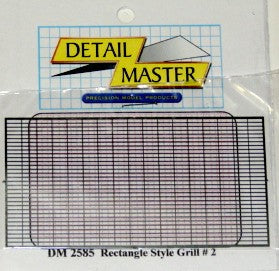 Detail Master 2585 1/24-1/25 Front Rectangle Grille