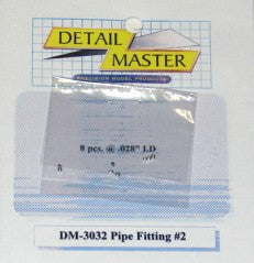 Detail Master 3032 1/24-1/25 Pipe Fitting #2 (8pc)