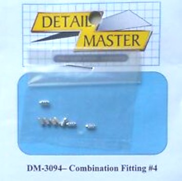 Detail Master 3094 1/24-1/25 Combination Fitting #4 (8pc)