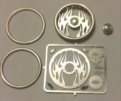 Detail Master 3122 1/24-1/25 Inferno Billet Steering Wheel Kit