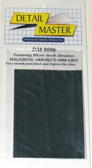 Detail Master 9006 Polishing Abrasive 4000 Grit (4"x3")