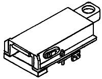 Details West 1009 HO Scale Cushion Coupler Pockets -- Caboose & Freight Cars pkg(2)