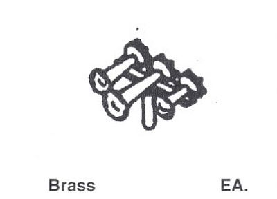 Details West 254 HO Scale Nathan Air Horns -- K3 w/All Bells Forward