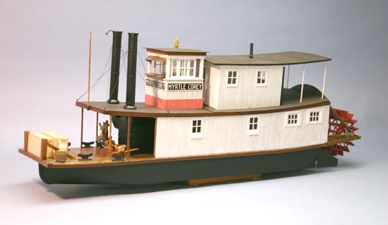 Dumas Products 1253 38" Myrtle Corey Memphis River Towboat Kit (1/20)