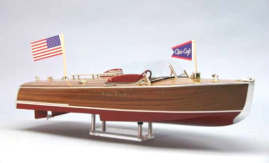 Dumas Products 1254 24" 1941 Chris Craft Racing 16' Hydroplane Boat Kit (1/8)