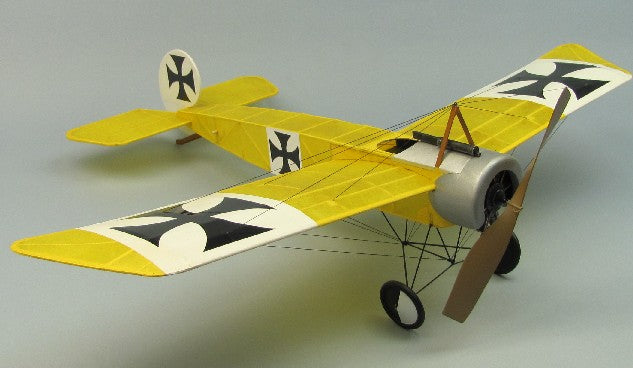 Dumas Products 331 30" Wingspan Fokker Eindecker EIII Rubber Pwd Aircraft Laser Cut Kit