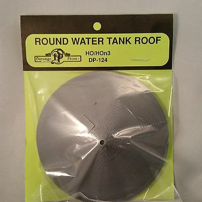 Durango Press 124 HO Scale Water Tank -- Round Rooftop