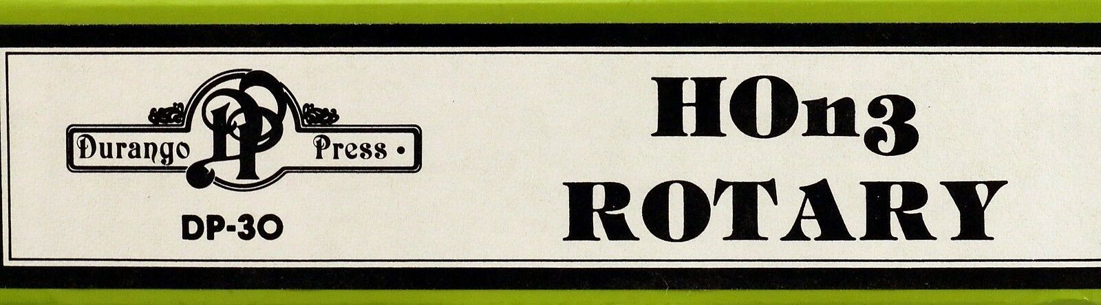 Durango Press 30 HOn3 Scale Rotary Snow Plow Kit -- HOn3