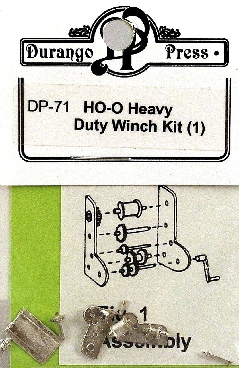 Durango Press 71 HO Scale Heavy Duty Winch Set