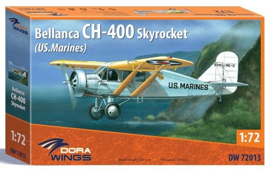 Dora Wings 72013 1/72 Bellanca CH400 Skyrocket US Marines Utility Aircraft