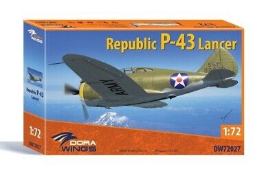 Dora Wings 72027 1/72 Republic P43 Lancer Aircraft