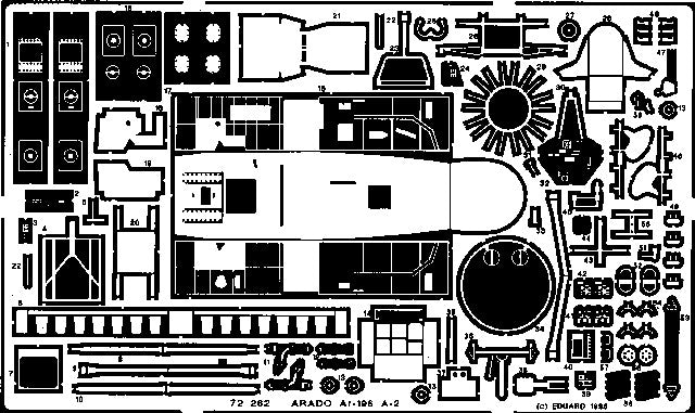 Eduard 72262 1/72 Aircraft- Ar196 for RVL