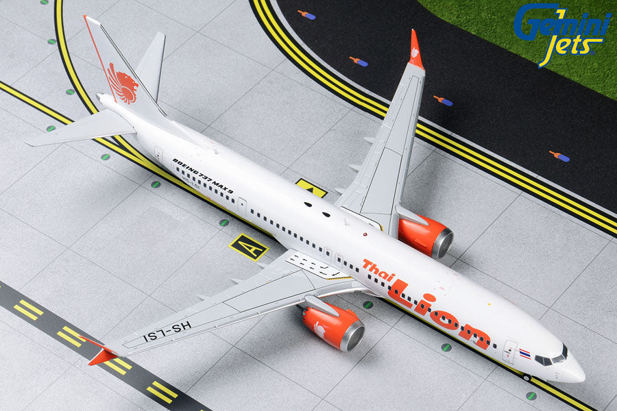 Gemini Jets 1/200 G2TLM820 Gemini200 Thai Lion 737Max9 1/200 Reg#Hs-Lsi