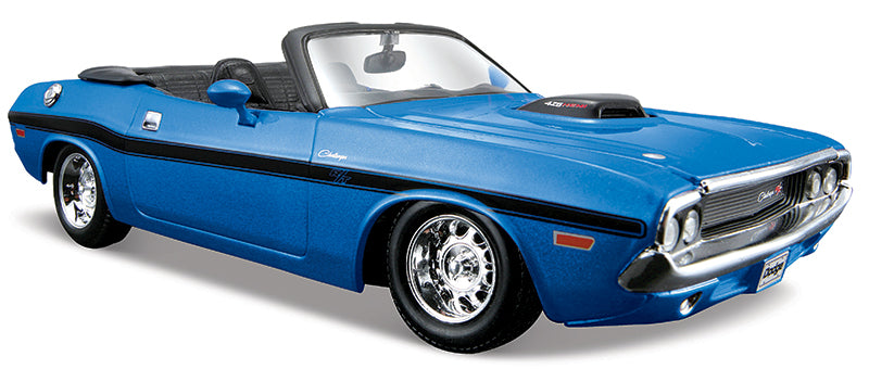 Maisto 31264MBL 1/24 Scale 1970 Dodge Challenger R/T Convertible