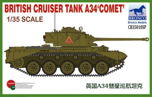 Bronco Models 35010 1/35 British A34 Comet Cruiser Tank