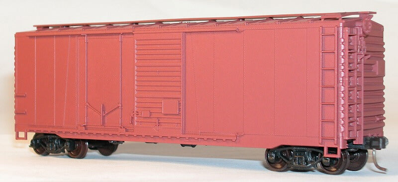 Accurail 3800 Ho 40' Cd Boxcar Undec