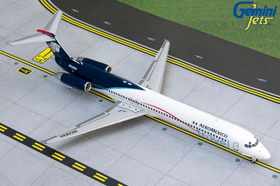 Gemini Jets 1/200 G2AMX857 Gemini200 Aeromexico Travel Md83 1/200 Reg#N848Sh