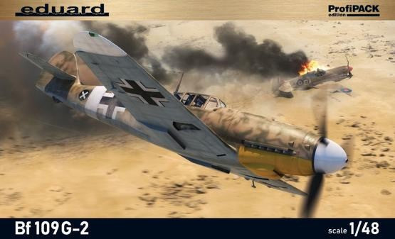 Eduard 82165 1/48 Bf109G2 German Fighter (Profi-Pack Plastic Kit) (D)