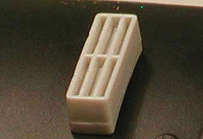 Cal Scale 646 Ho Diesel Exhaust Stack Sq 2Pc