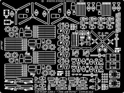 White Ensign Models 35139 1/350 USS Wasp LHD1 Air Wing Detail Set for MRC Gallery (D)