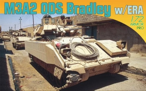 Dragon Models 7416 1/72 M3A2 ODS Bradley Tank w/ERA (Re-Issue)