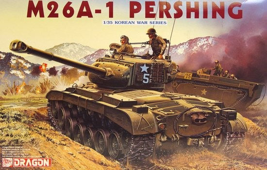 Dragon Models 6801 1/35 M26A1 Pershing Tank