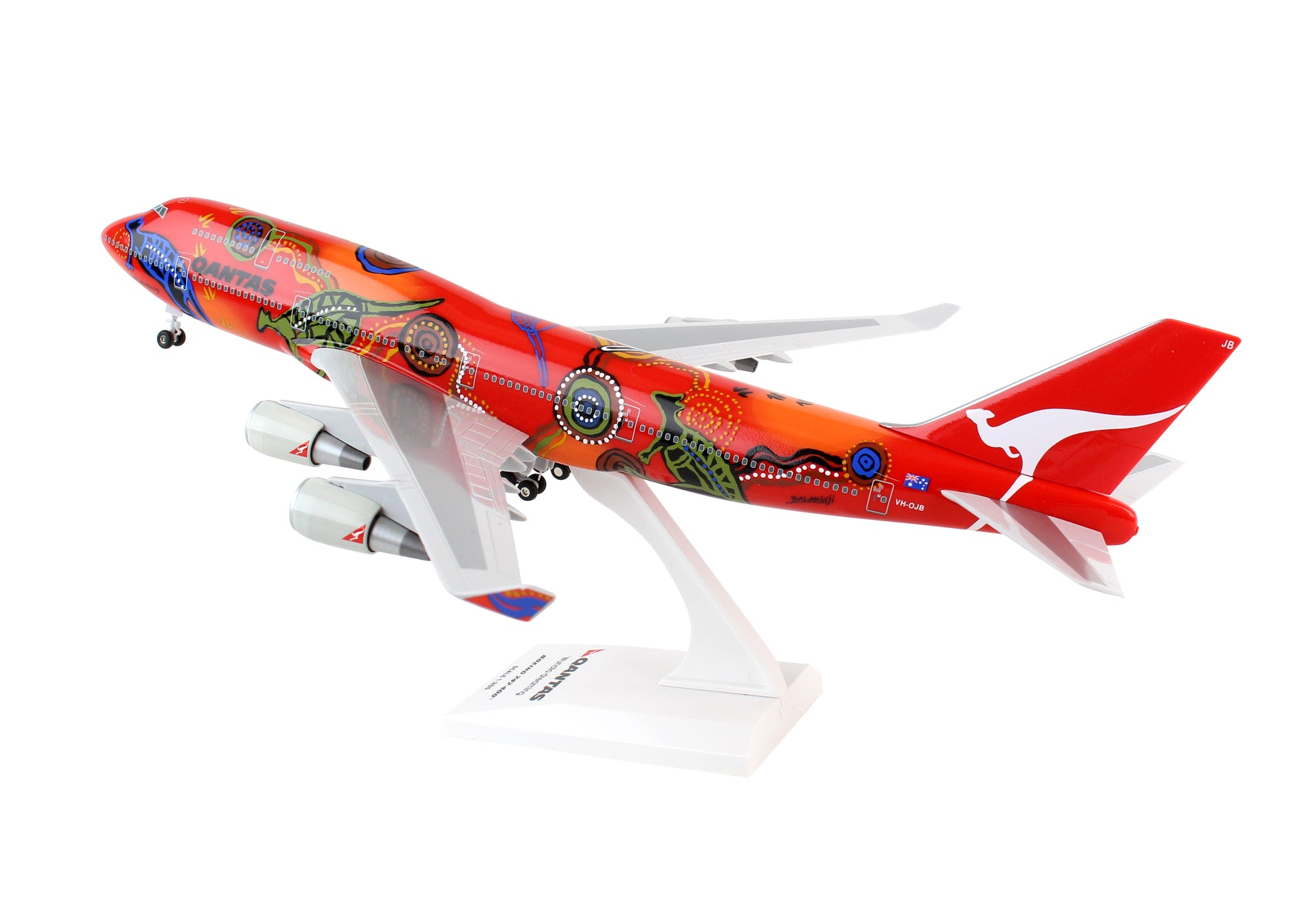 Skymarks SKR406 Skymarks Qantas 747-400 1/200 Wunala Dreaming Ii W/Gear