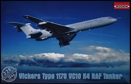 Roden 328 1/144 Vickers VC10 K4 Type 1170 RAF Tanker Aircraft (D)