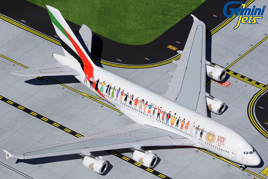 Gemini Jets 1/400 GJ1959 Gemini Emirates A380 1/400 Year Of Tolerance Reg#A6-Evb