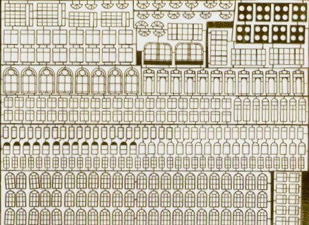 Toms Model Works 4014 1/400 RMS Titanic Window Frame