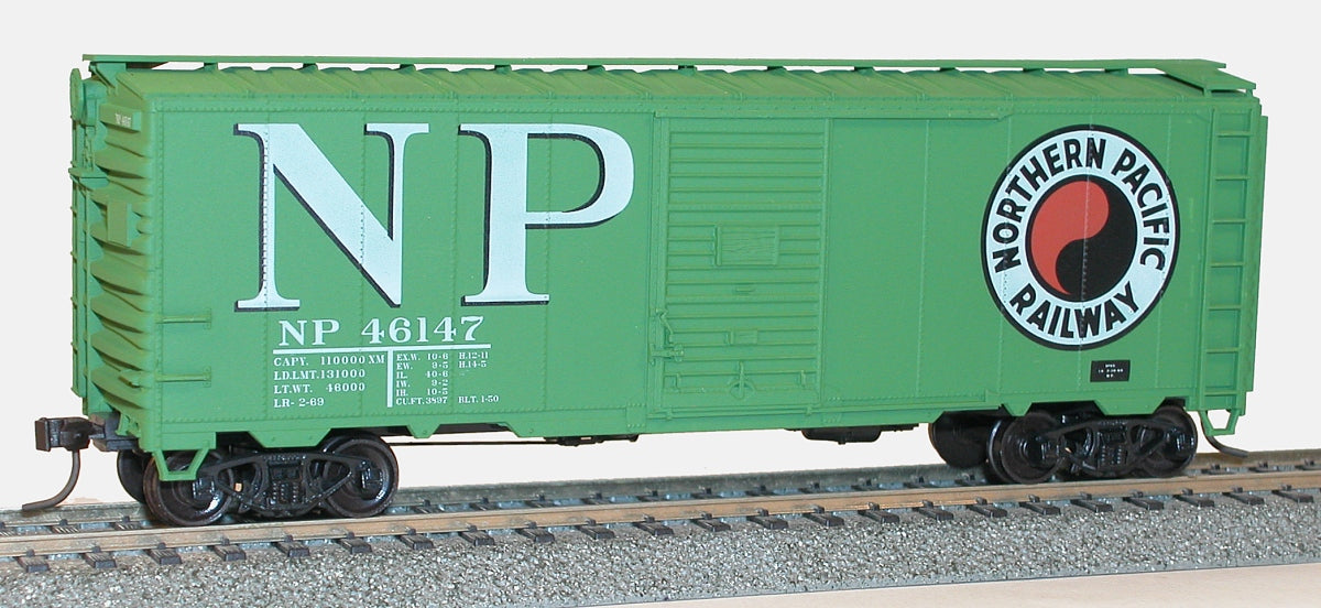 Accurail 35029 Ho 40' Aar Steel Boxcar Np