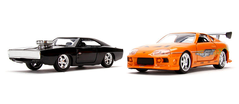 Jada Toys 31981 Dom'S Dodge Charger R/T And Brian'S Toyota Supra