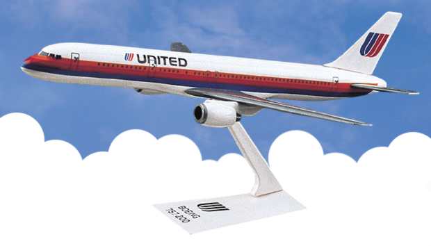 Flight Miniatures LP1823O B757-200 United (Oc) 1/200