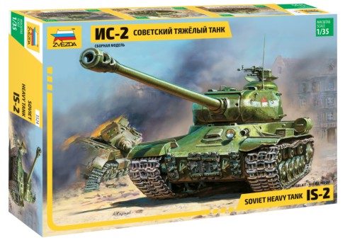 Zvezda 3524 1/35 Soviet JS2 Heavy Tank