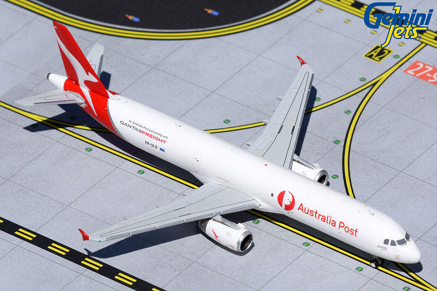 Gemini Jets 1/400 GJ1955 Gemini Qantas Freight/Australia Post A321P2F 1/400 Vh-Uld