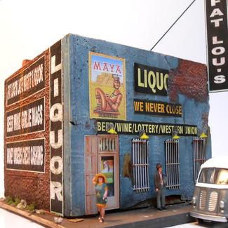 Downtown Deco 1065 Ho Fat Lou'S Liquor Store