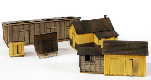 Banta Model Works 2155 Ho Rico Outbuildings