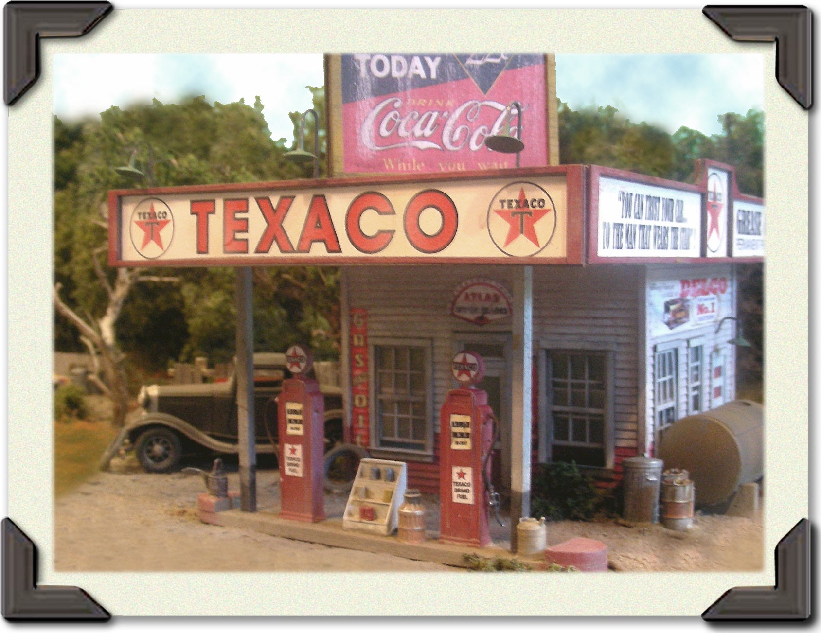 Bar Mills 102 Ho Bud Smiley'S Texaco Station