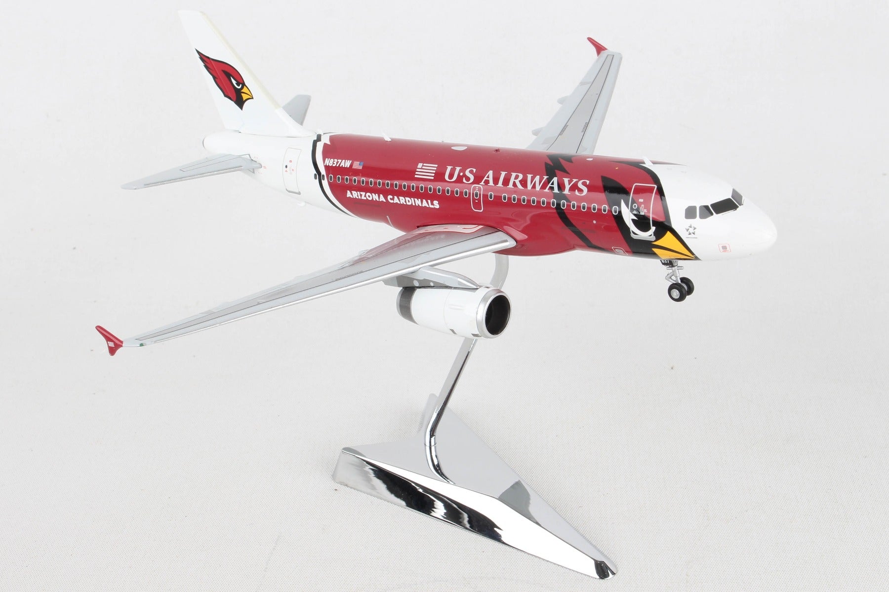 Gemini Jets 1/200 G2USA055 Gemini200 Usairways A319 1/200 Arizona Cardinals (**)
