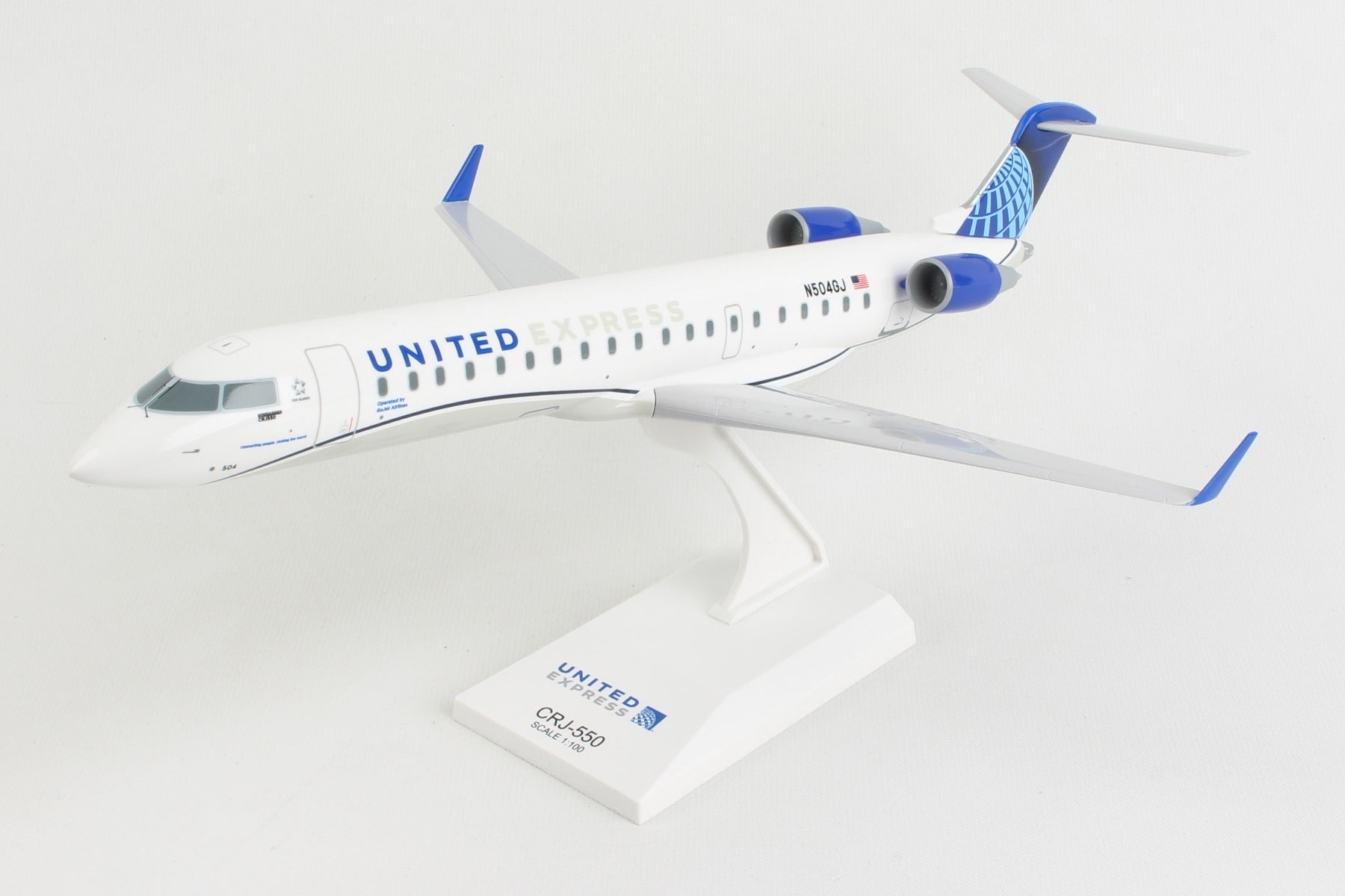 Skymarks SKR1051 Skymarks United Crj550 1/100 2019 New Livery