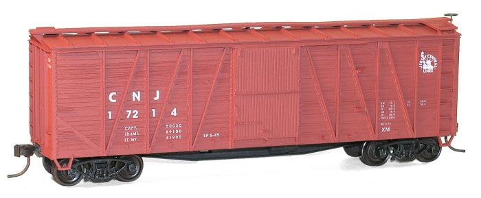 Accurail 4115 Ho 40'Ob Wood Boxcar Cnj