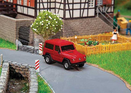 Faller 161431 HO Scale Mercedes-Benz G Class SUV - Car System -- Red