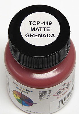 Tru-Color Paint 449 All Scale Sprayable Matte Paints - 1oz 29.6mL -- Exterior Wall - Granada