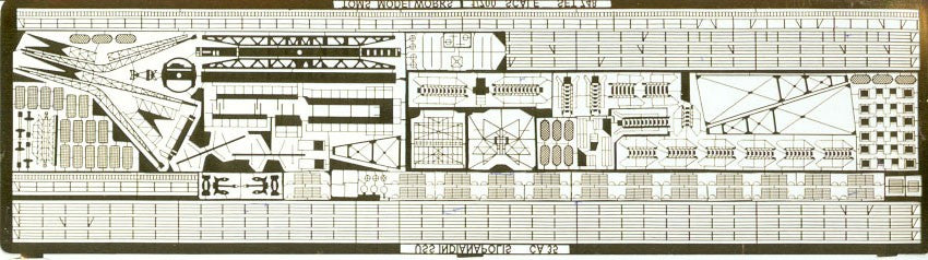 Toms Model Works 748 1/700 USS Indianapolis Battleship Detail Set (D)