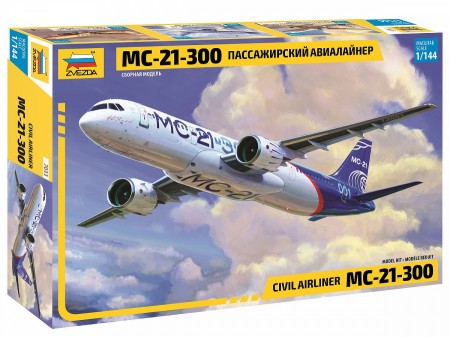 Zvezda 7033 1/144 MC21-300 Passenger Airliner