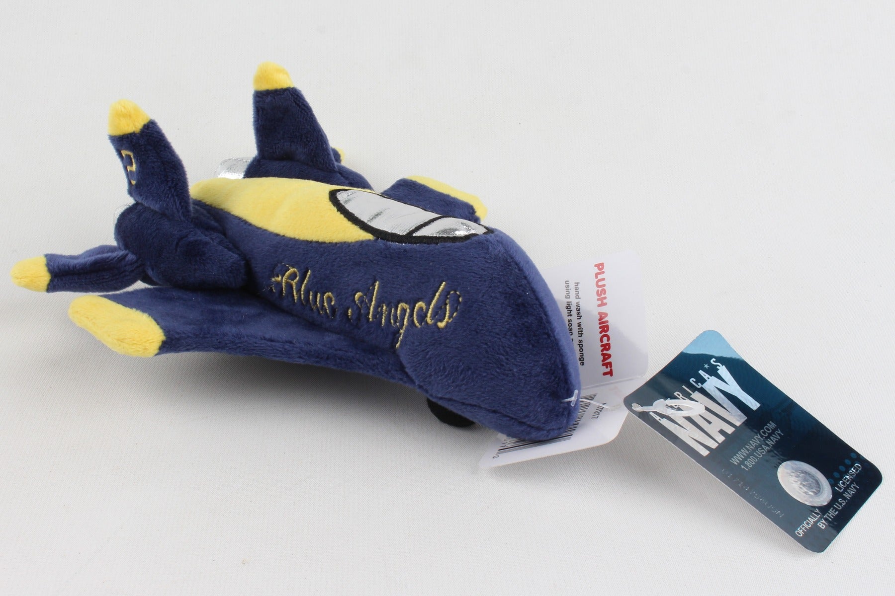 Daron Plush Toys MT017 Blue Angels Plush Airplane - No Sound