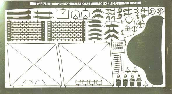 Toms Model Works 510 1/32 Fokker DR1 & D VI Detail Set (D)