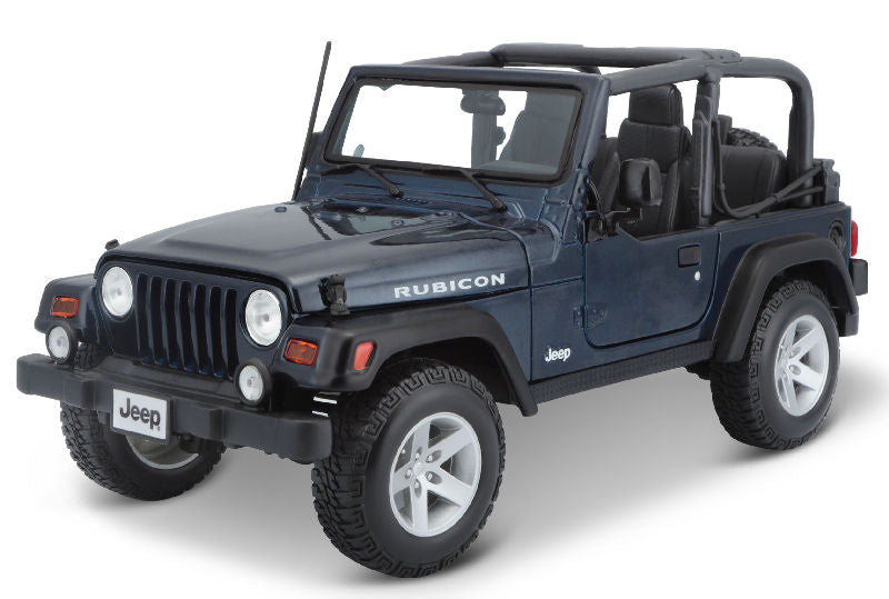 Maisto 31663MBL 1/18 Scale Jeep Wrangler Rubicon